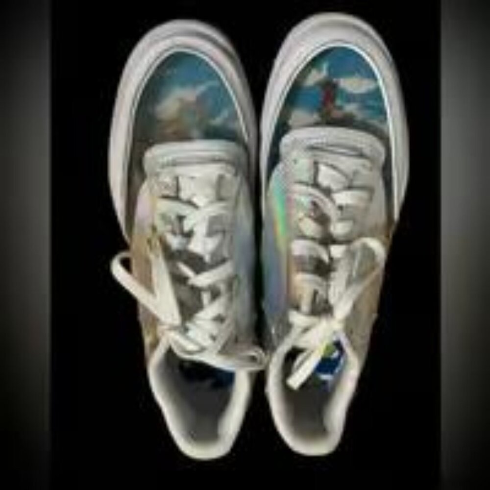 Reebok Classic DC Wonder Woman 1984 Metallic Invisible Jet Womens Shoes Size 10